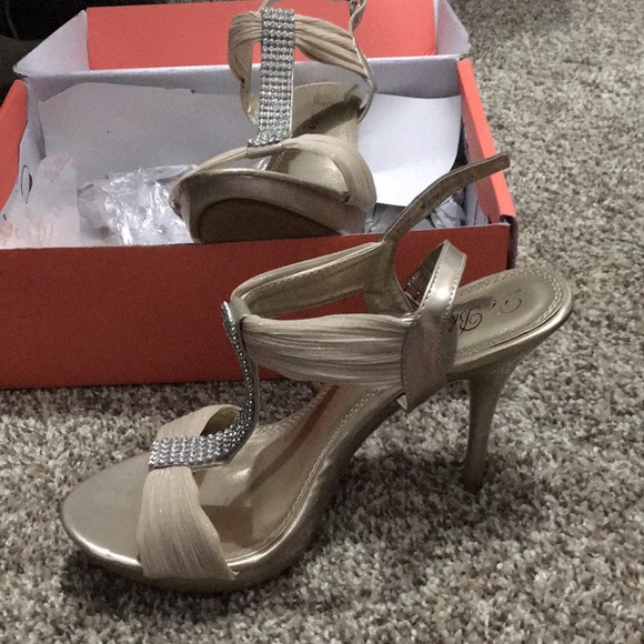 De Blossom Collection Shoes - De Blossom Collection Formal nude high heel